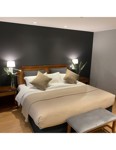 Frazada Hotelera 1 1/2 plaza Brescia Polar Beige 150x240