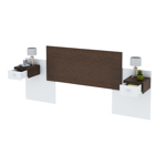 Respaldo de Cama Regulable Mesa Luz Centro Estant Rc6p