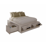 CAMA EMC CUBO PREMIUM 2 PLAZAS 200cm X 140cm C 6 CAJONES Y 2 ZAPATEROS VENEZIA (CAMAPRO14VEN)