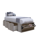 CAMA EMC CUBO 1 PLAZA 3 CAJONES 1 ZAPATERO HELSINSKI (CAMA090H)