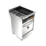 Cocina Profesional Fornax Ristorante 55 cm Pta Acero GN