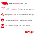 Cocina Profesional Fornax Ristorante 55 cm Pta Acero GN