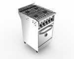 Cocina Profesional Fornax Fit 50 cm Pta Acero GN