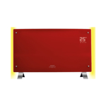 VITROCONVECTOR LED PEABODY PE-VQDL20R - ROJO 2000W TERMOSTATO FRENTE CURVO TOUCH DISPDIGITAL