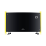 VITROCONVECTOR LED PEABODY PE-VQDL20N - NEGRO 2000W TERMOSTATO FRENTE CURVO TOUCH DISPDIGITAL