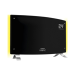 VITROCONVECTOR LED PEABODY PE-VQDL20N - NEGRO 2000W TERMOSTATO FRENTE CURVO TOUCH DISPDIGITAL