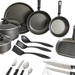 Batería de Cocina 40Pzas Tramontina Loreto Antiadherente