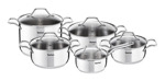 Batería De 10 Piezas Tefal Intuition A702sc85 A.inoxidable