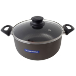 Bateria De Cocina Tramontina Ollas Teflon Cacerola Sarten 7p