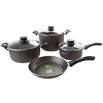Bateria De Cocina Tramontina Ollas Teflon Cacerola Sarten 7p