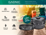 Olla Sartén Gadnic MARMI168 Desmontable Para Campamento