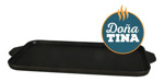 Grill Plancha Doble 29 X 50cm Doña Tina Teflon Cod 4004