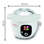 ROBOT COCINA MOULINEX COOKEO CE851A10 BLANCO