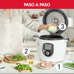 ROBOT COCINA MOULINEX COOKEO CE851A10 BLANCO