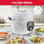 ROBOT COCINA MOULINEX COOKEO CE851A10 BLANCO