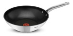 Wokpan Tefal 28 Cm Intuition B8171944 Acero Inoxidable