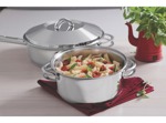 Sarten Tramontina Solar Triple Fondo Diam. 28 Cm Acero Inox