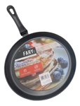 Sarten Panquequera Acero Antiadherente 22cm Shoppy Negro