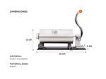Maquina Churrera Industrial Gadnic Embutidora Manual 3kg