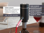Aireador Oxigenador De Vino Gadnic Descanter Electrico