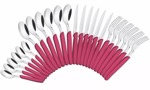 Cubiertos Tramontina Juego 24 Pzas Cocina Carmel Set Colores