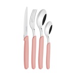Cubiertos Tramontina Juego 24 Pzas Cocina Carmel Set Colores