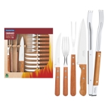 Cubiertos Tramontina Juego 15 Piezas Set Churrasco Parrilla