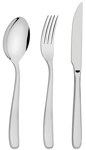 Juego Set De Cubiertos Tramontina Maresias Acero Inox 24 Pz