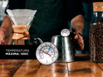 Termómetro Barista Con Pinza Acero Inoxidable Profesional