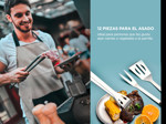 Kit Para Parrilla 12 Piezas Acero inoxidable