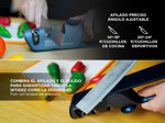 Afilador De Cuchillos Gadnic Con Ángulos Ajustables