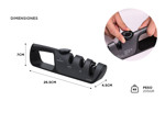Afilador De Cuchillos Gadnic Con Ángulos Ajustables