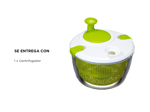 Escurridor de Verduras Gadnic SCV4 Centrífuga Manual