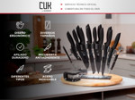 Juego de Cuchillos de Cocina Gadnic con Afilador
