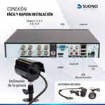 Kit Seguridad 8 Camaras Exterior Suono Dvr 1080 FHD