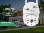 Camara de Seguridad Wifi IP Gadnic DM200W Full HD Motorizada