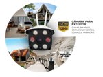 Camaras De Seguridad Gadnic CM200W x3 IP WIFI Exteriores HD 1080P