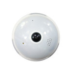 Lampara Led Vigilancia Con Camara Espia Hd 2mp 360 Grados 4w