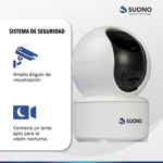 Camara De Seguridad Ip Wifi Suono Ncip23m Visión Nocturna