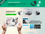 Cámaras de Seguridad x4 + NVR Gadnic SX24 Interior / Exterior IP WiFi Visión Nocturna 1Tb