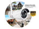 Cámaras de Seguridad x4 + NVR Gadnic SX24 Interior / Exterior IP WiFi Visión Nocturna 1Tb