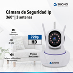 Camara Ip Vigilancia App Celular Infrarrojo Alertas Triple A
