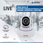 Camara Ip Vigilancia App Celular Infrarrojo Alertas Triple A