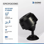 Cámara Mini Espía Wifi Hd Batería Recargable