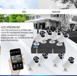 Kit 8 Camaras Hd Dvr Cctv Monitoreo 24hs Seguridad Exterior