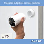 Tp-Link Cámara de Vigilancia Wi-Fi TAPO C425 Batería 2K Ext