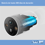 Tp-Link Cámara de Vigilancia Wi-Fi TAPO C425 Batería 2K Ext