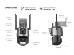 Cámara de Seguridad Dual Gadnic con Sirena