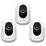Kit x3 Cámaras de Seguridad Gadnic IP Motorizada 3MP Full HD Visión Nocturna