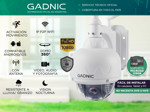 Kit x3 Cámaras de Seguridad Gadnic Domo P2P con Visión Nocturna Wifi Full HD